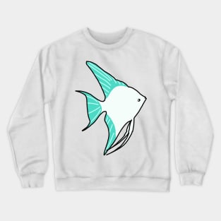 Platinum Angelfish Crewneck Sweatshirt